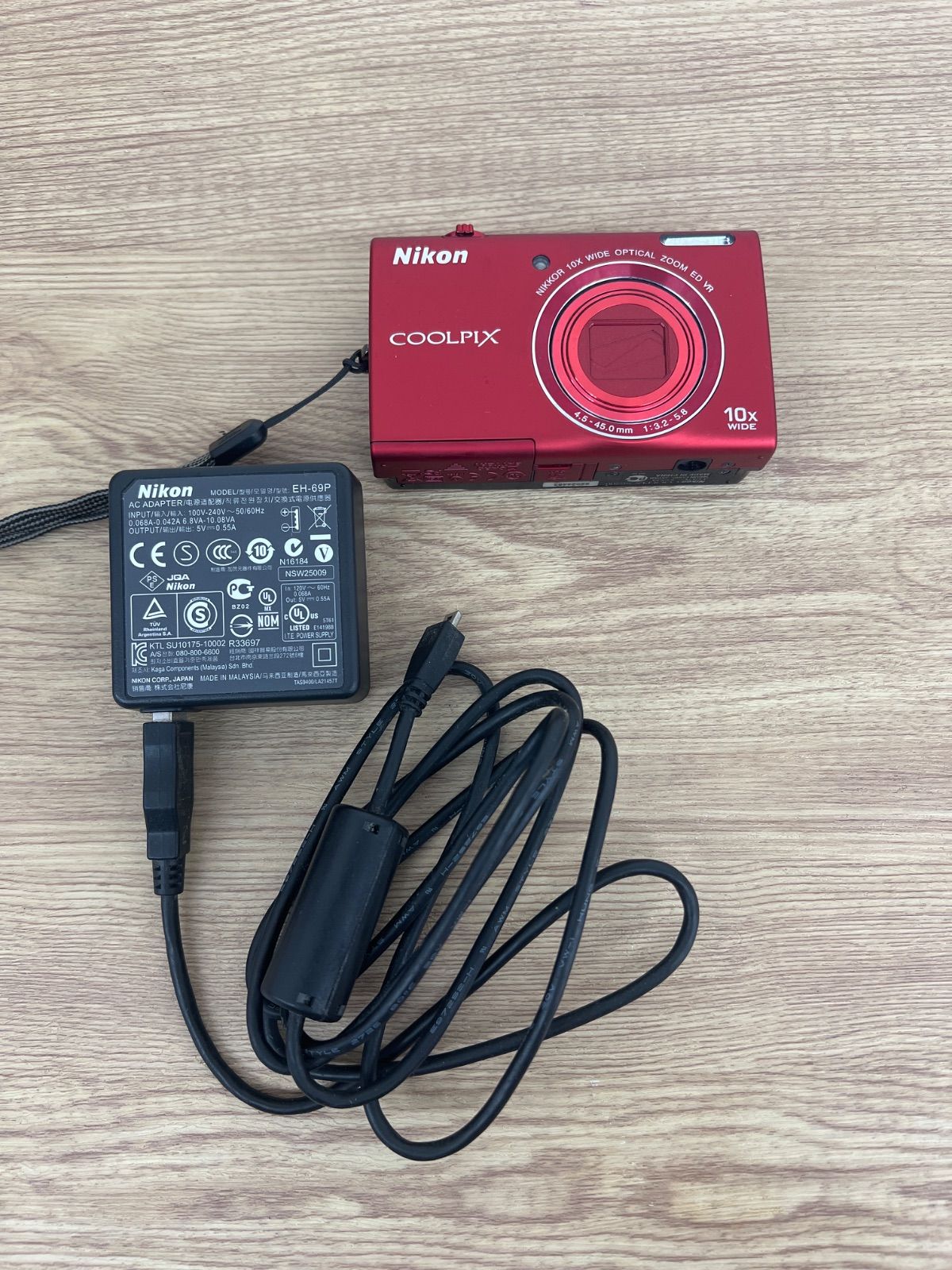 【通電動作確認済み】ニコン COOLPIX S6200 【カメラ】 【8】
