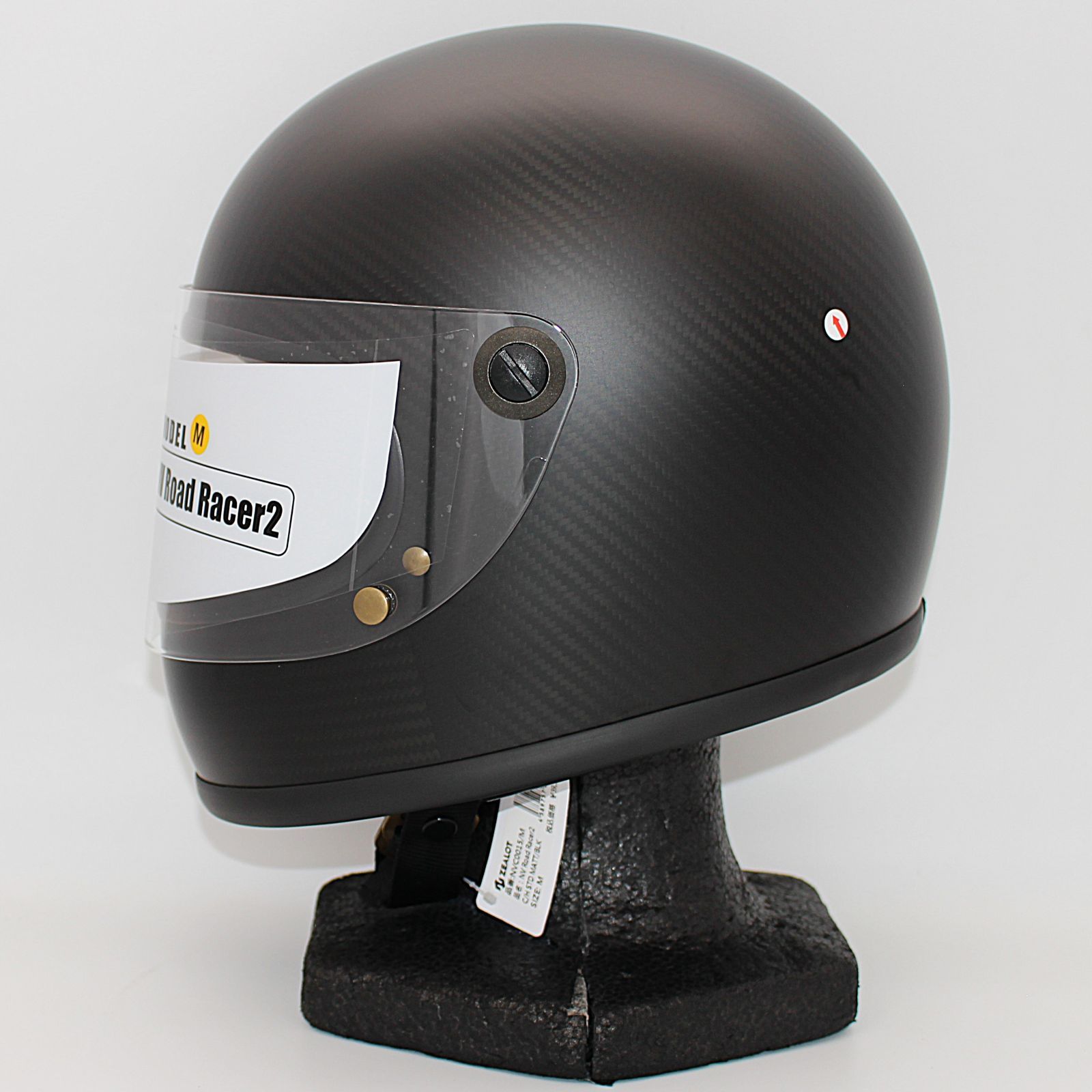 ZEALOT NVロードレーサー2 CARBON HYBRID STD MATT/BLACK Mサイズ 