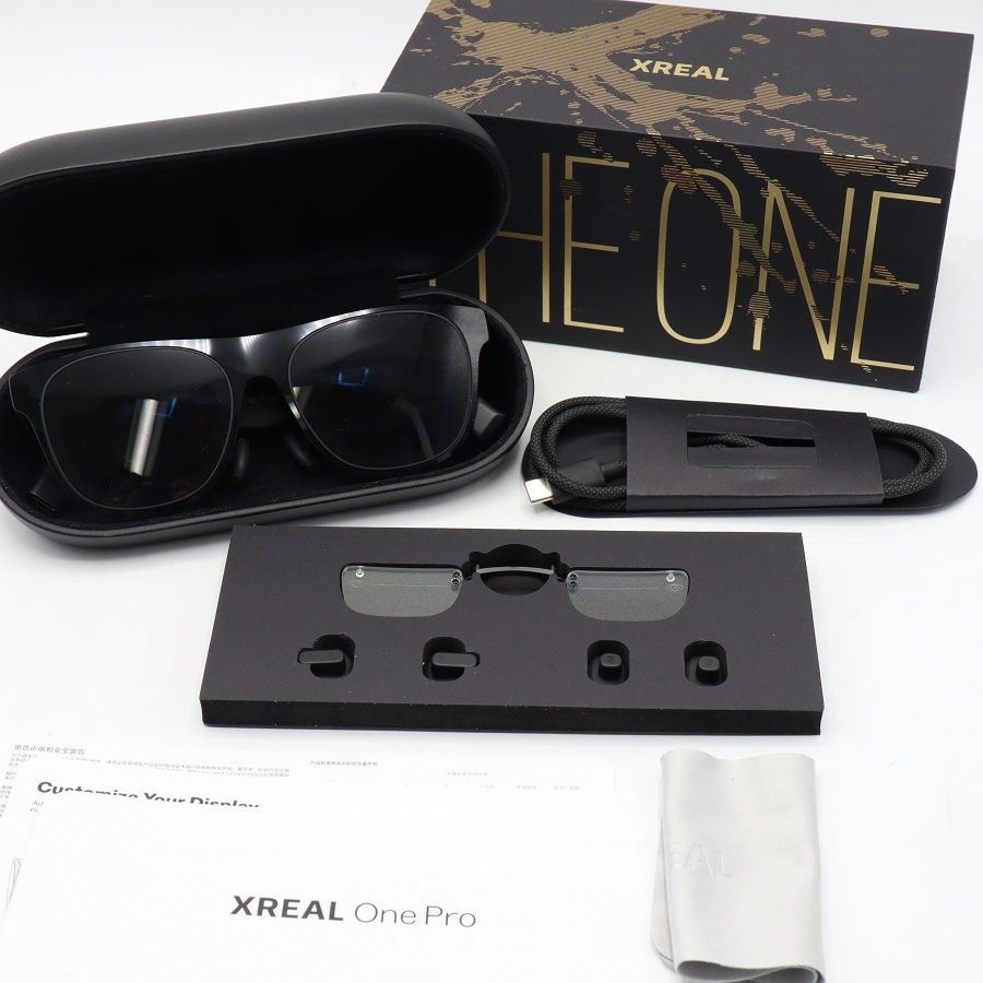 【美品】XREAL One Pro X1112-M ARグラス IPD 57-66mm Mサイズ スマートグラス エックスリアル ワン プロ 本体