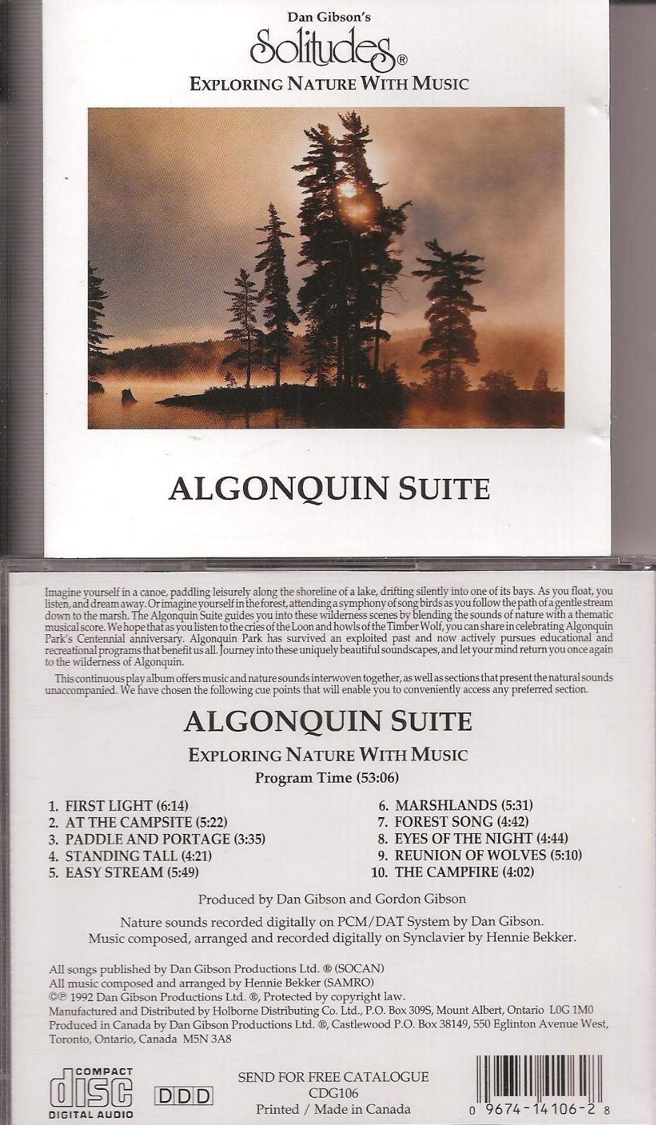 【CD】Algonquin Suite
