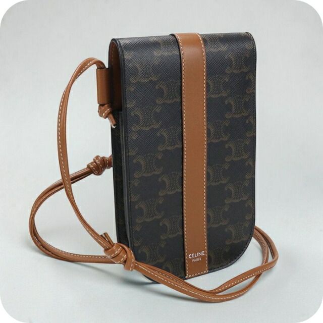 セリーヌ CELINE バッグ ユニセックス トリオンフキャンバス モバイル