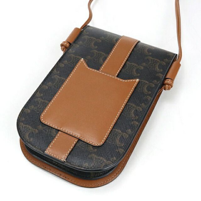 セリーヌ CELINE バッグ ユニセックス トリオンフキャンバス モバイル