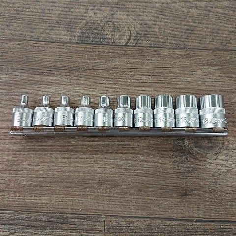 JTC　E型　スターソケット　3/8　9.5mm　10個セット