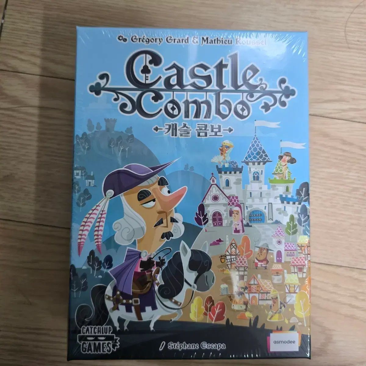 キャッスル コンボ ボードゲーム 開封ノップル