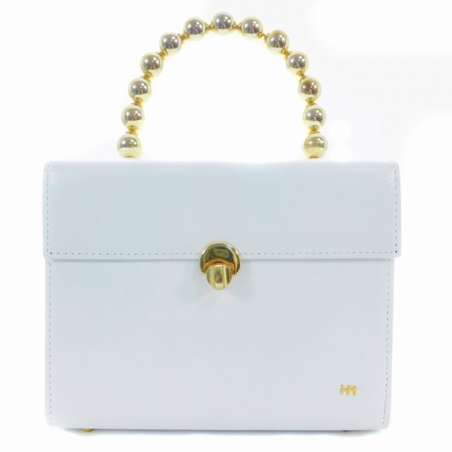 ハナエモリ HANAE MORI ハンドバッグ パーティーバッグ ミニ 箱型