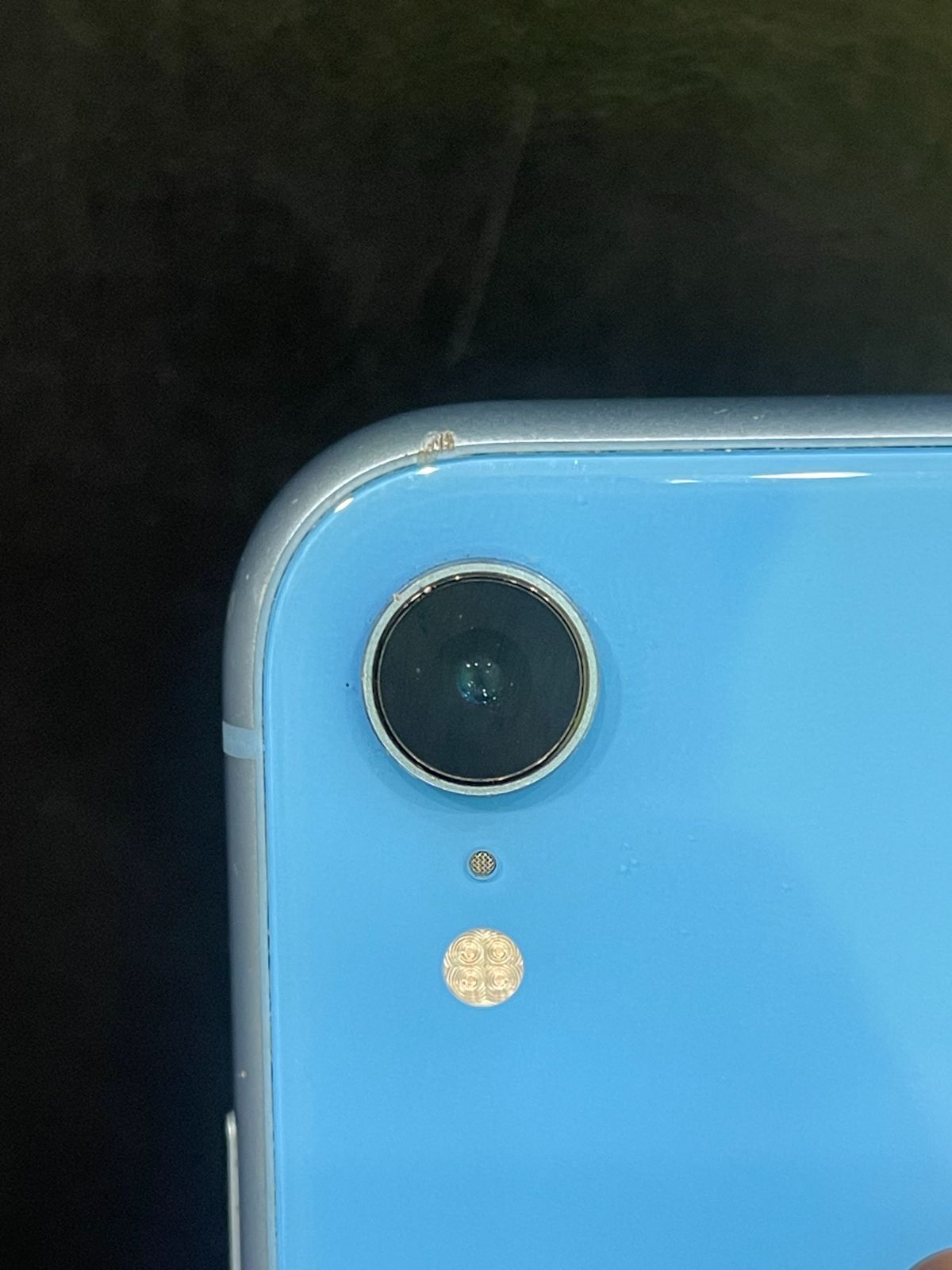 iPhone XR 64GB ブルー 物理dualSIM SIMフリー バッテリー100% 動作