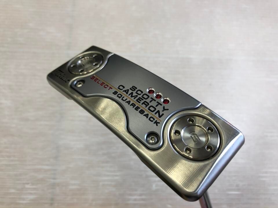 タイトリスト　SC SELECT SQUAREBACK 2018　パター　中古　ゴルフドゥ！NEXT昭島武蔵野店【最短即日発送】