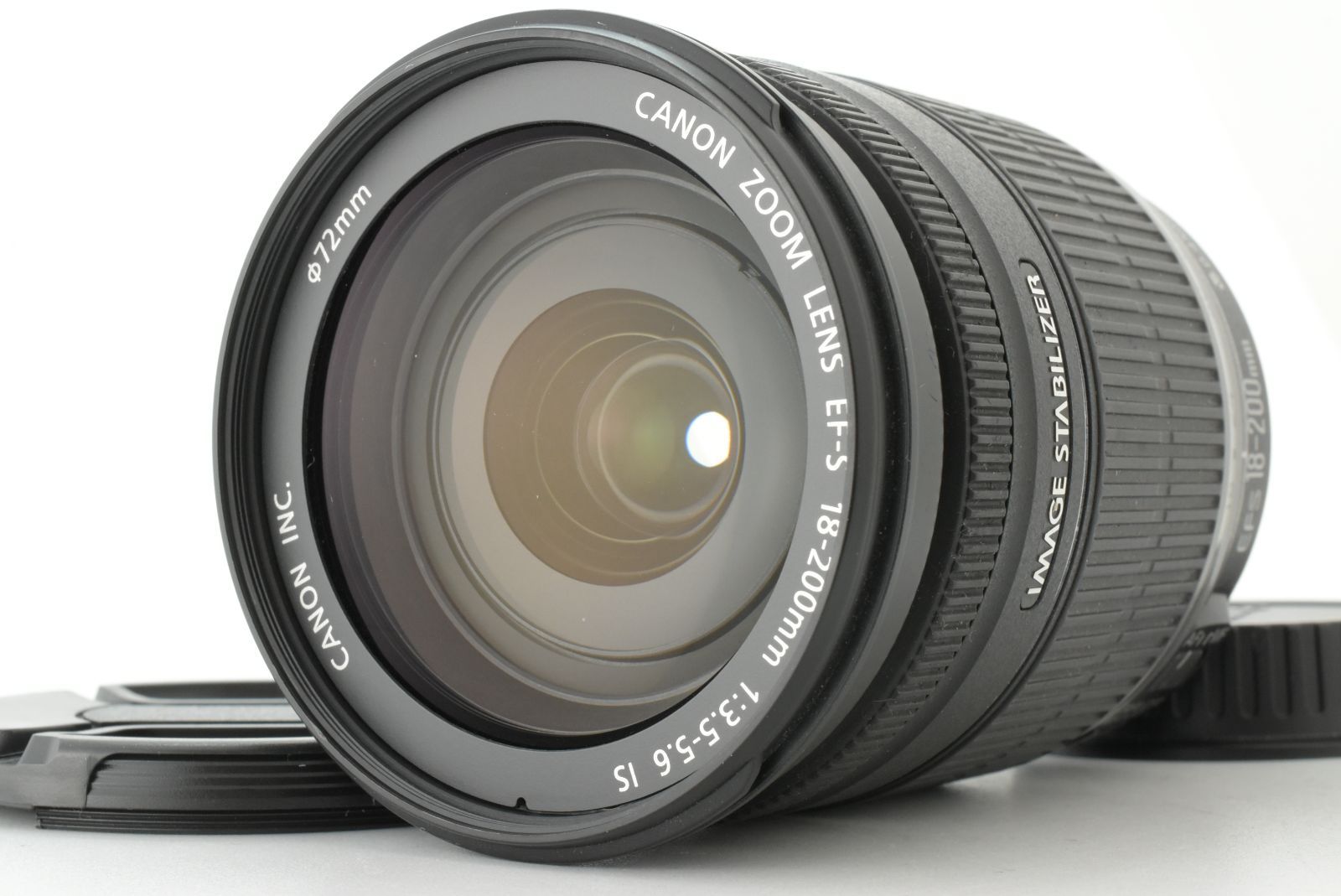 【美品】Canon EF-S 18-200mm F/3.5-5.6 IS Standard ZOOM AF Lens キヤノン AFレンズ EF-TN-JP2224