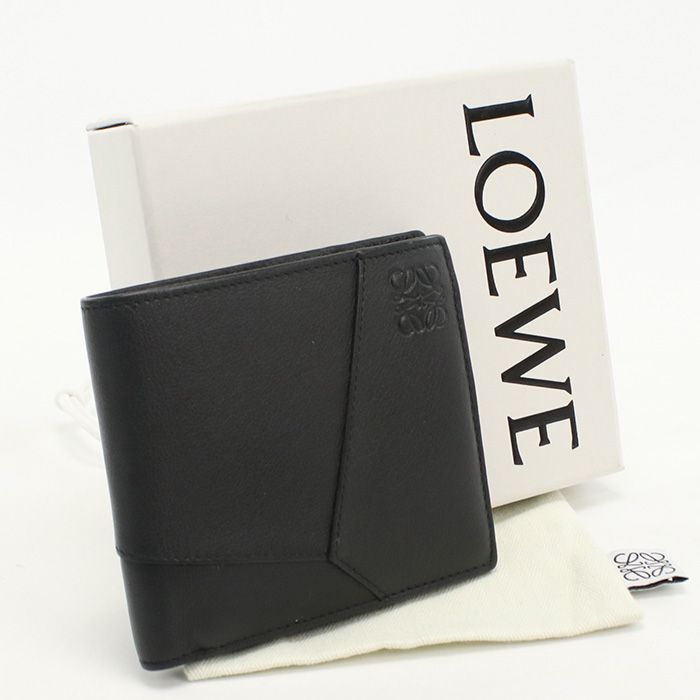 LOEWE ロエベ バイフォールドコインウォレット パズル 二つ折り財布 