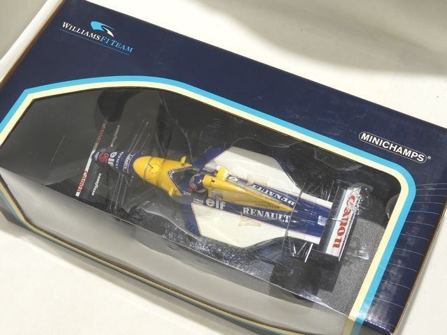 未開封品 1/18 WILLIAMS RENAULT FW14 ミニカー ◇ N.MANSELL 1991
