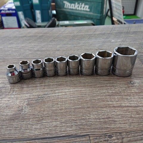 Snap-on スナップオン FSM 3/8 ソケット9個セット