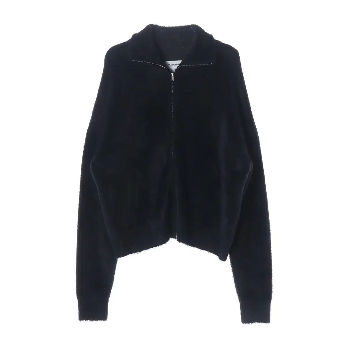 ノーマニュアル 23FW ファジー フルジップアップ カーディガン