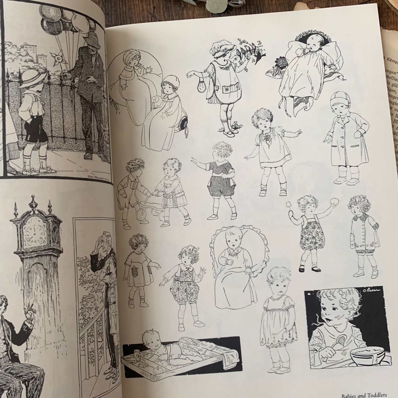 ヴィンテージ 洋書 ヴィクトリアン調 イラスト・挿絵 Vintage Spot
