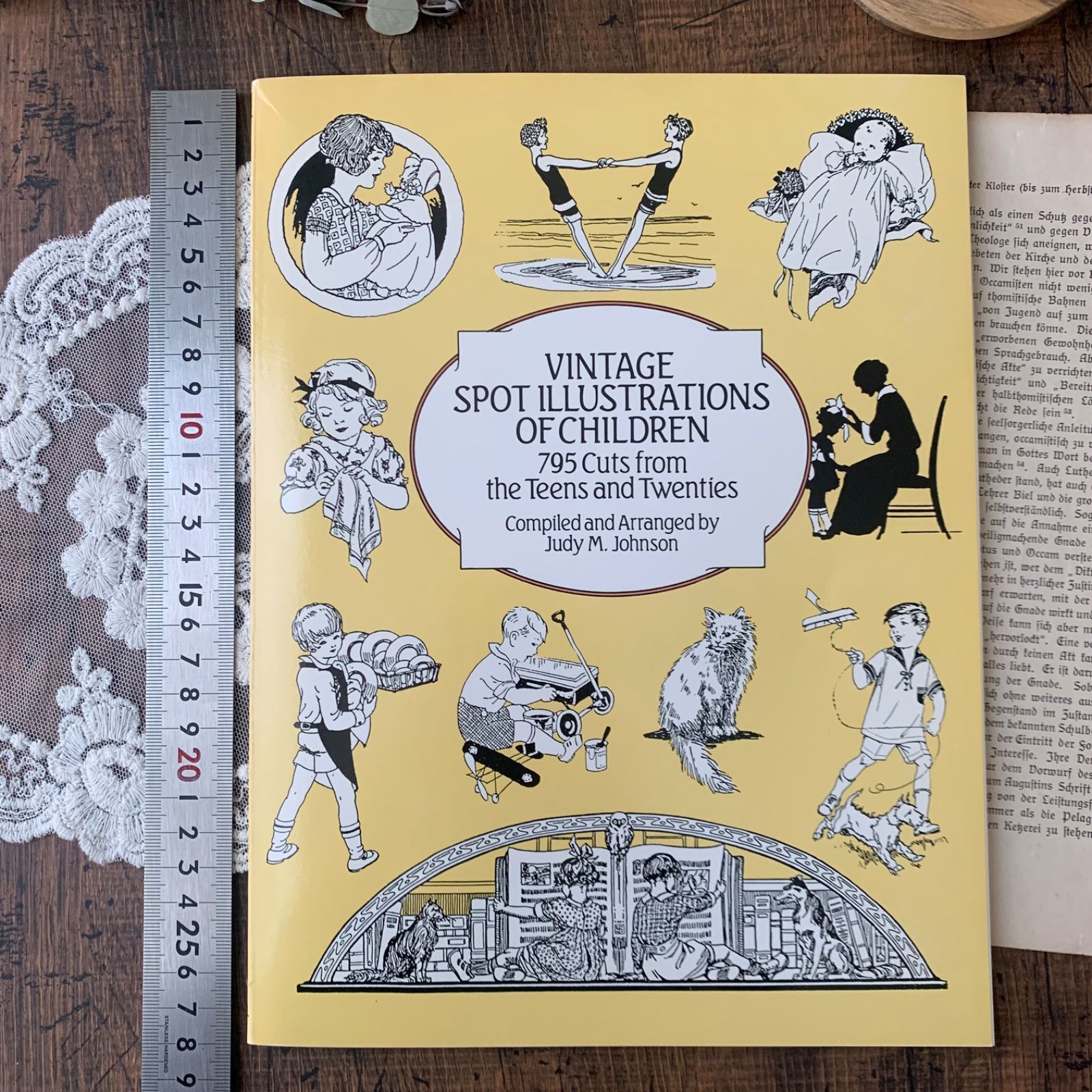 ヴィンテージ 洋書 ヴィクトリアン調 イラスト・挿絵 Vintage Spot