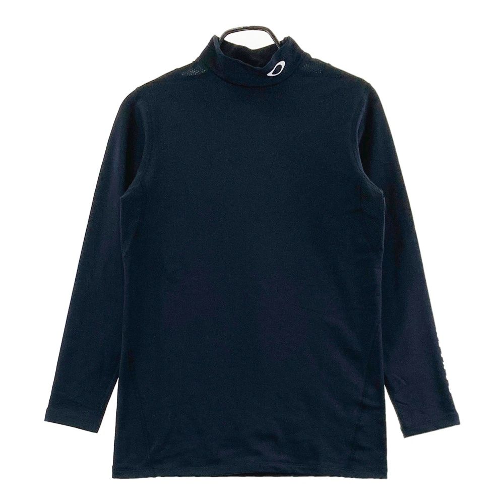 サイズ：XL OAKLEY オークリー 2025年モデル 裏起毛 ハイネック 長袖インナーTシャツ ブラック系 [240101685581] ゴルフウェア メンズ ストスト