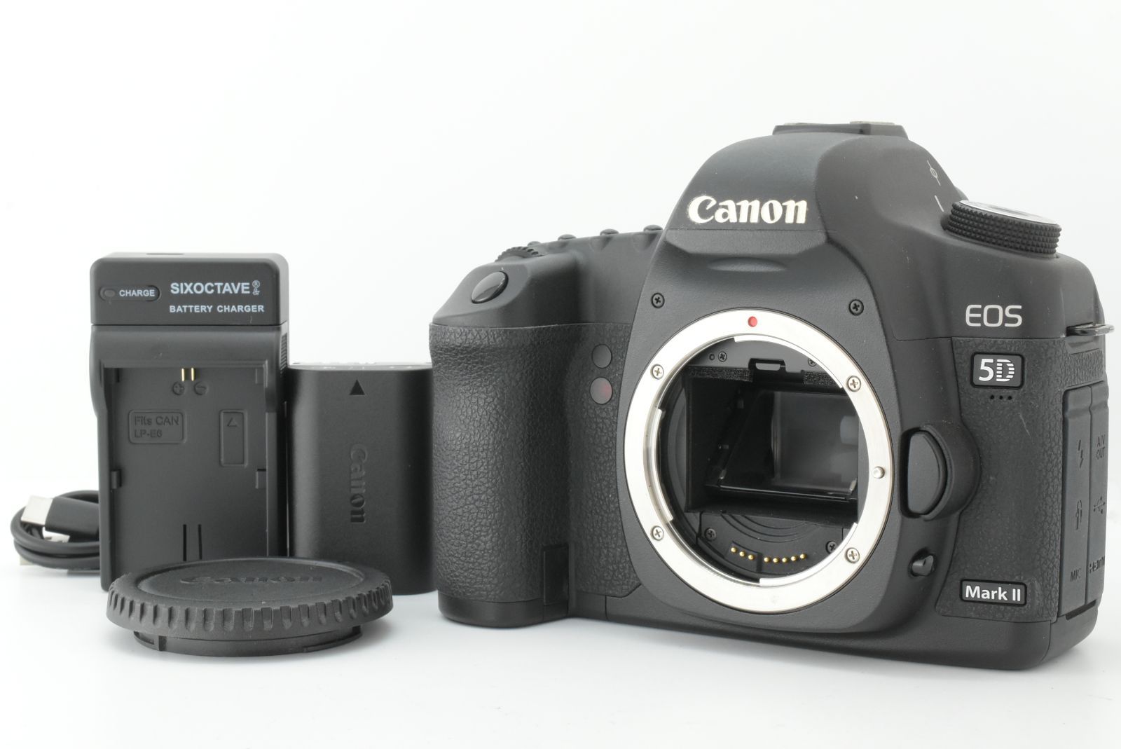 【美品】シャッターカウント1497回 Canon EOS 5D Mark II 21.1 MP DSLR Camera キャノン デジタル一眼レフカメラ ボディ EF-TN-JP2229