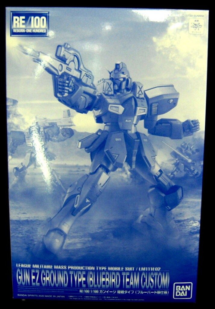 BANDAI SPIRITS RE ガンイージ 陸戦タイプ ブルーバード隊仕様 1/100