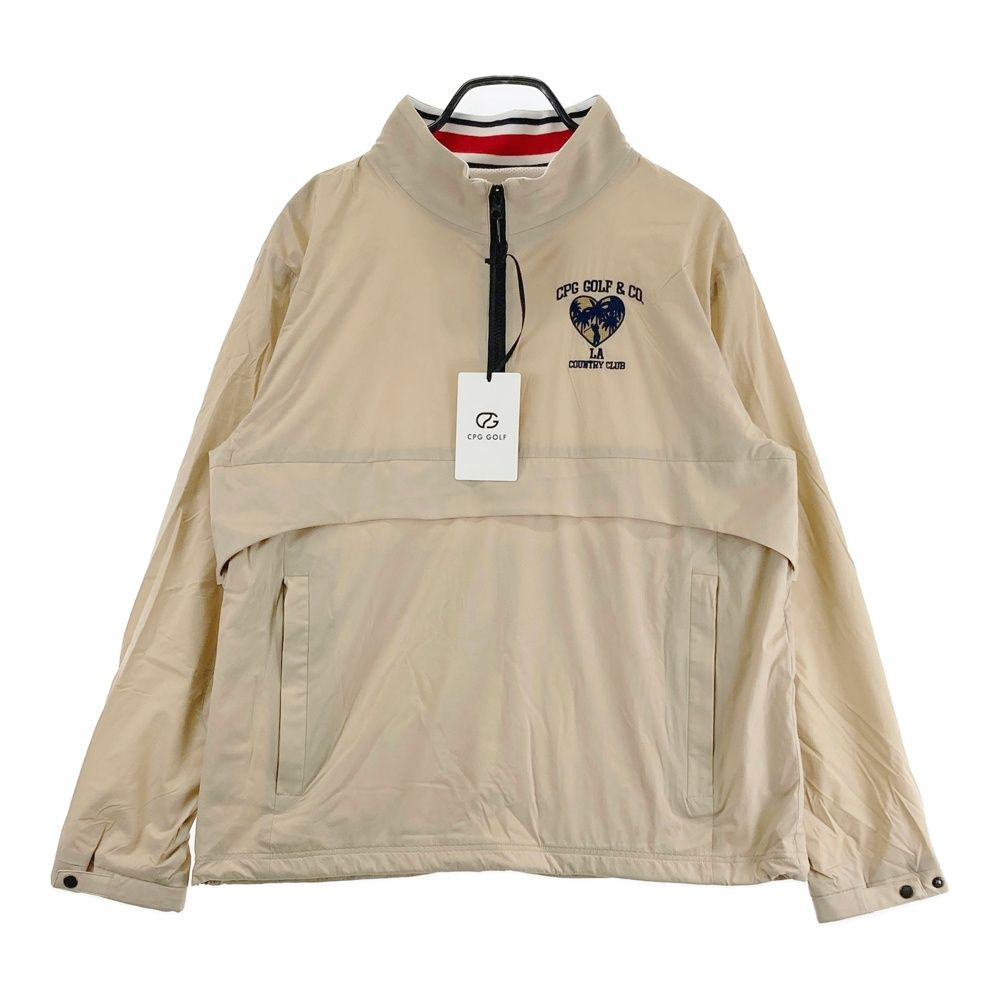 サイズ：3 CPG GOLF シーピージーゴルフ 2203-25230 ブルゾン ベージュ系 [240101676366] ゴルフウェア メンズ ストスト