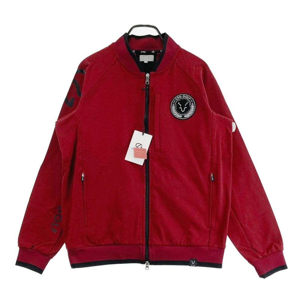 サイズ：4 CPG GOLF シーピージーゴルフ 2103-24211 ボンバージャケット レッド系 [240101676379] ゴルフウェア メンズ ストスト