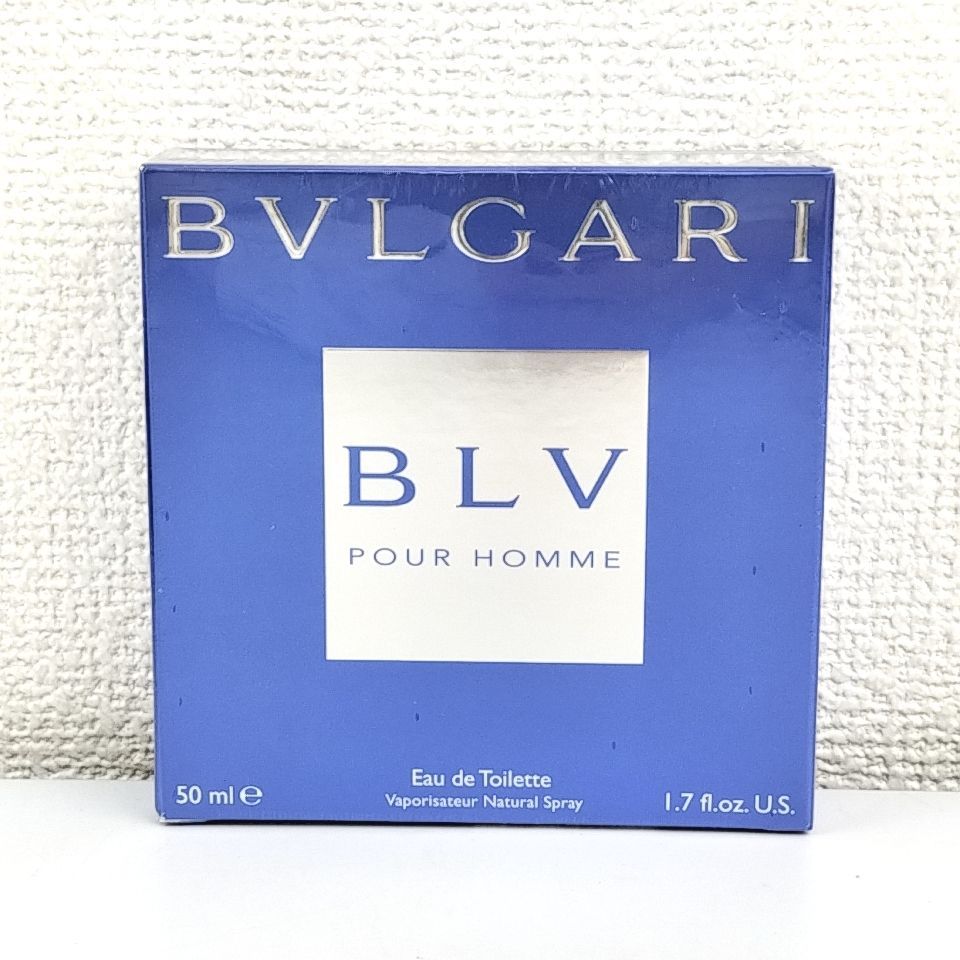 BVLGARI 】G 2 A-1 未開封 50ml BLV POUR HOMME ブルガリ ブルー