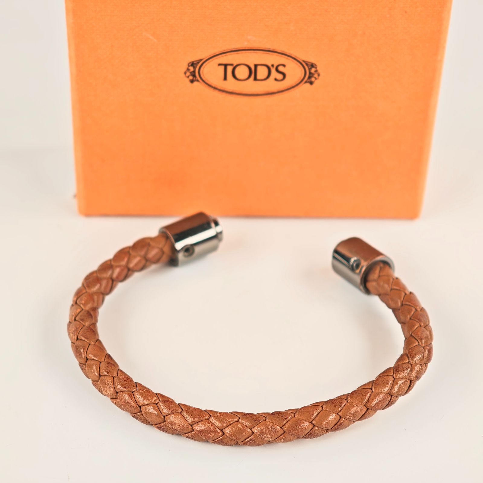 TOD'S トッズ レザー ブレスレット バングル イタリア製 - メルカリ