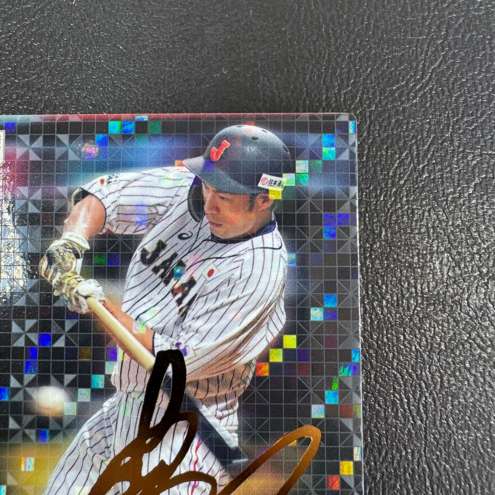 カルビー プロ野球チップス 2019 柳田悠岐 侍ジャパン 金箔サイン