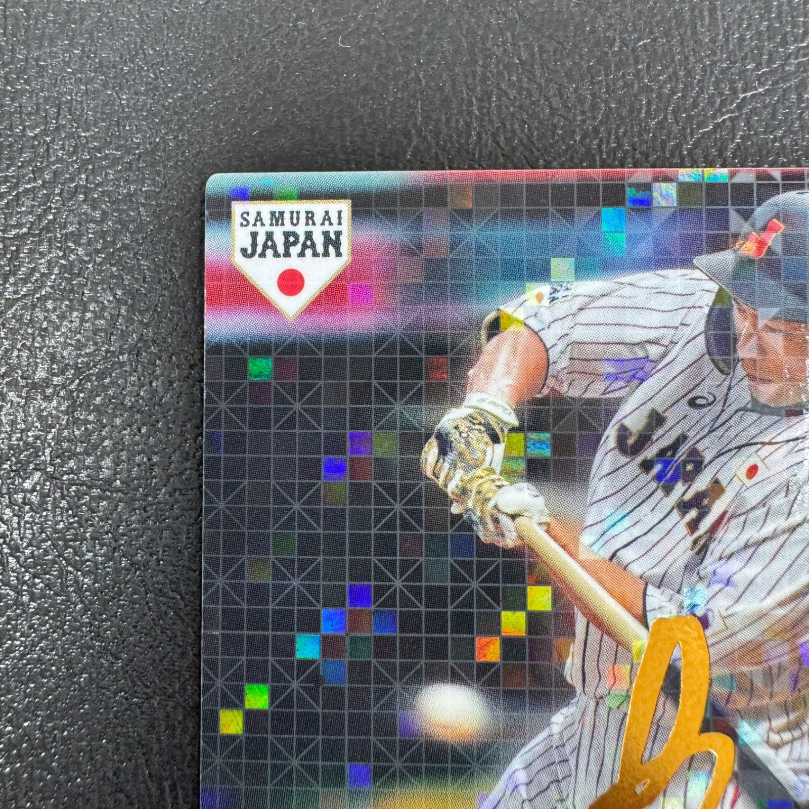 カルビー プロ野球チップス 2019 柳田悠岐 侍ジャパン 金箔サイン
