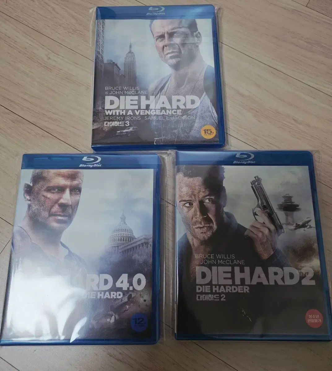 ダイ・ハード 2 3 4 ニュースリーブ ブルーレイ Blu-ray