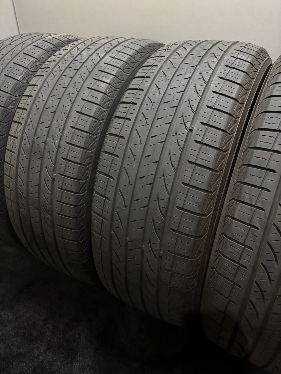 ★235/55R19 YOKOHAMA/AVID GT 19年製 夏タイヤ サマータイヤ 4本 ヨコハマ ハリアー RAV4 NX (南8-M107)