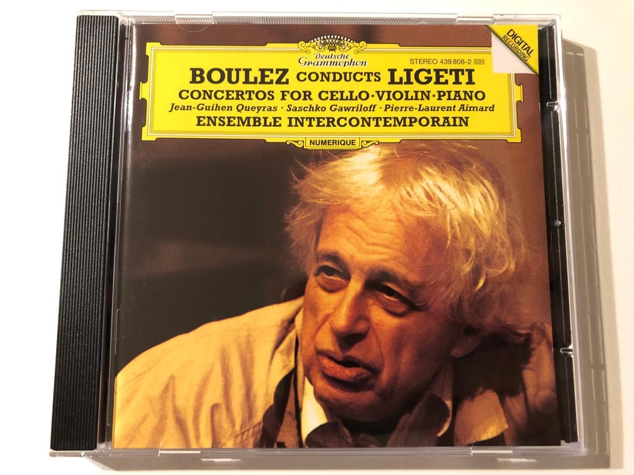 【CD】Boulez conducts Ligeti: Concertos for Cello, Violin & Piano
