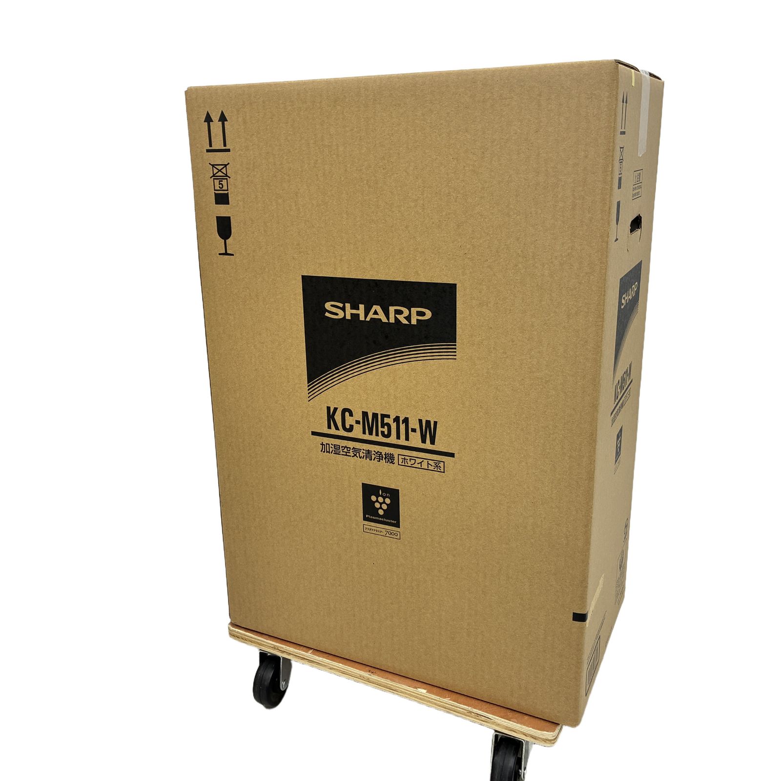SHARP KC-M511-W プラズマクラスター 加湿空気清浄機 床置き型 家電 シャープ 未使用W11222723
