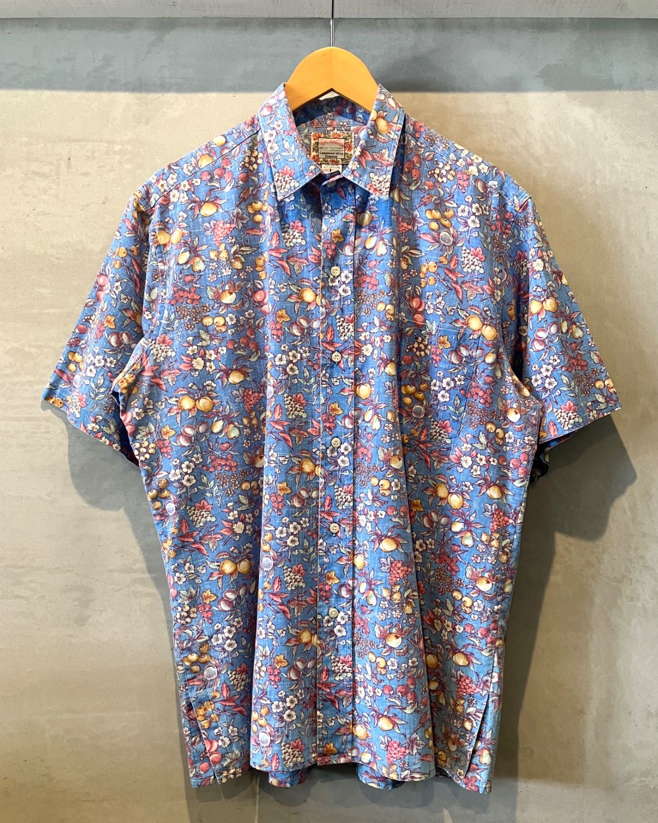 90‘s Reyn spooner-Aloha shirt-(size L)Made in HAWAII レインスプーナー アロハシャツ ハワイ製 アメリカ製
