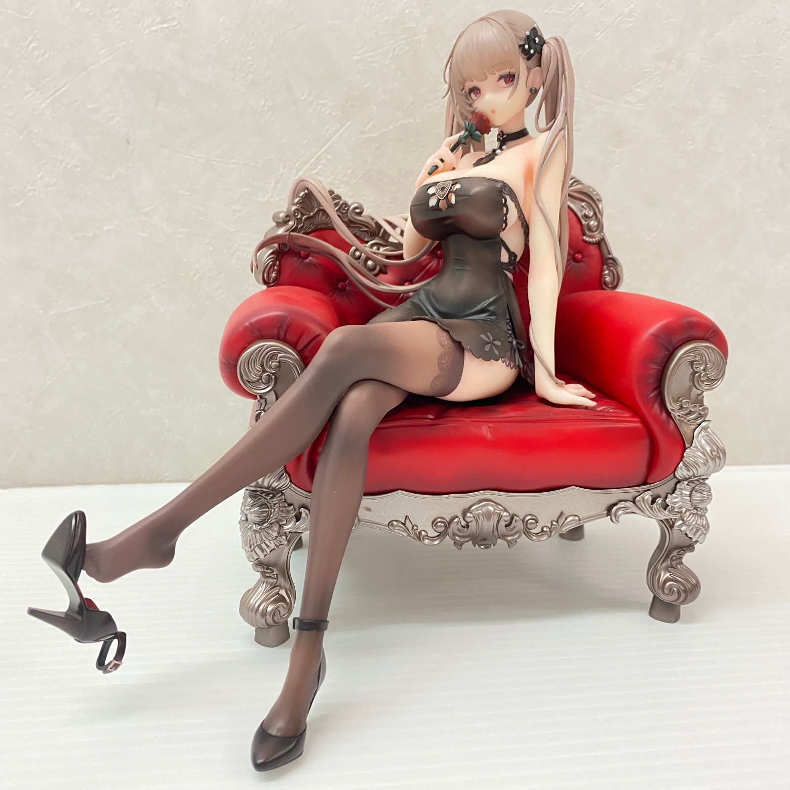 ▲アズールレーン フォーミダブル 薔薇色の盛典Ver. 1/7スケール 完成品フィギュア ※箱なし・本体のみ アズレン 中古品 smbfig096352