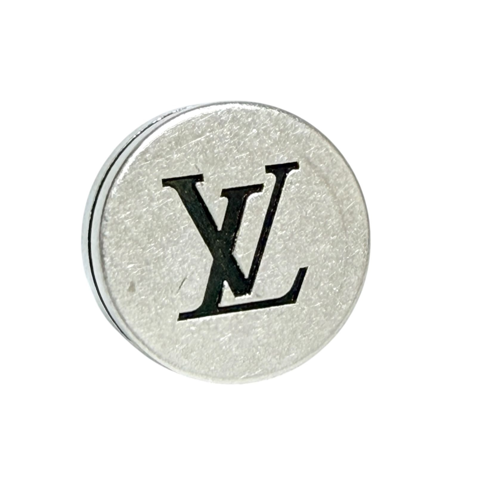ルイヴィトンピアス片耳用シルバー ルイヴィトン メンズ ピアス 片耳 1個のみ LV テーラー シルバー 925