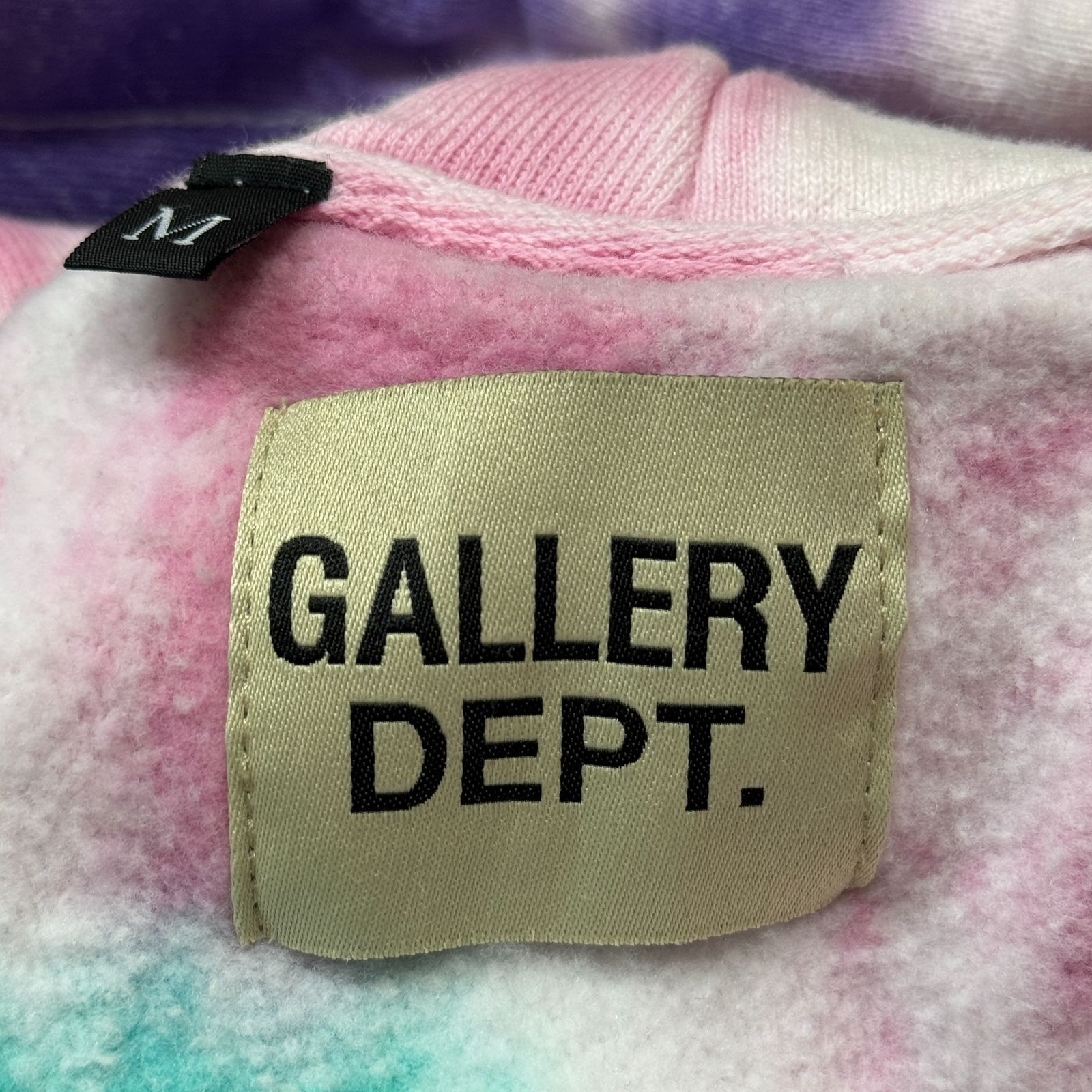 国内正規 GALLERY DEPT. タイダイプルオーバーフーディー パーカー 
