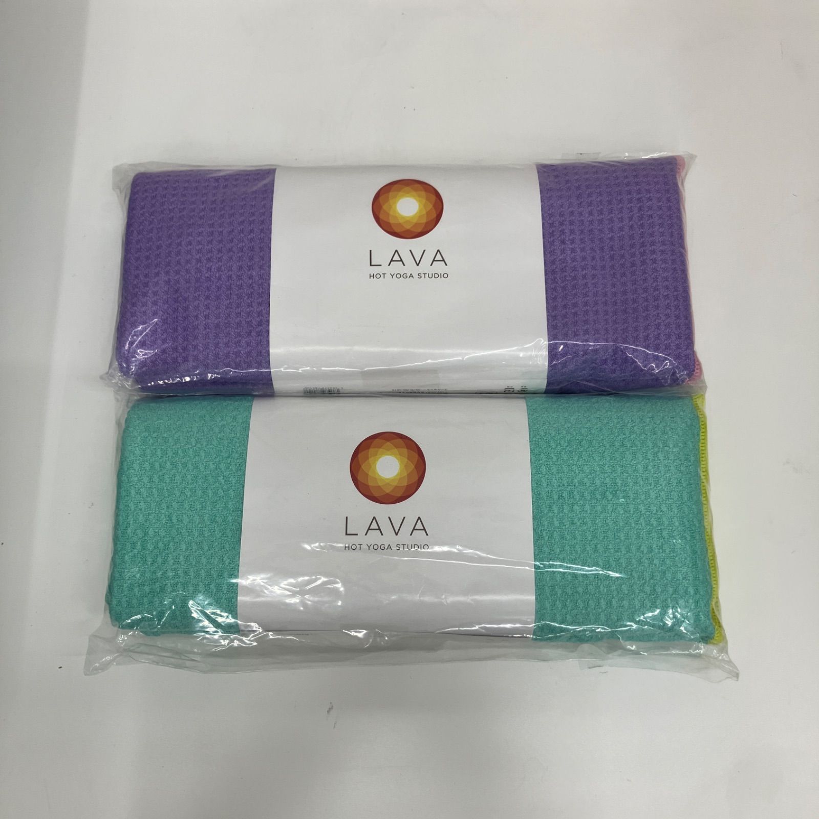 新品 未使用】LAVA ラバ 2枚セット ラベンダー ミントグリーン RAG
