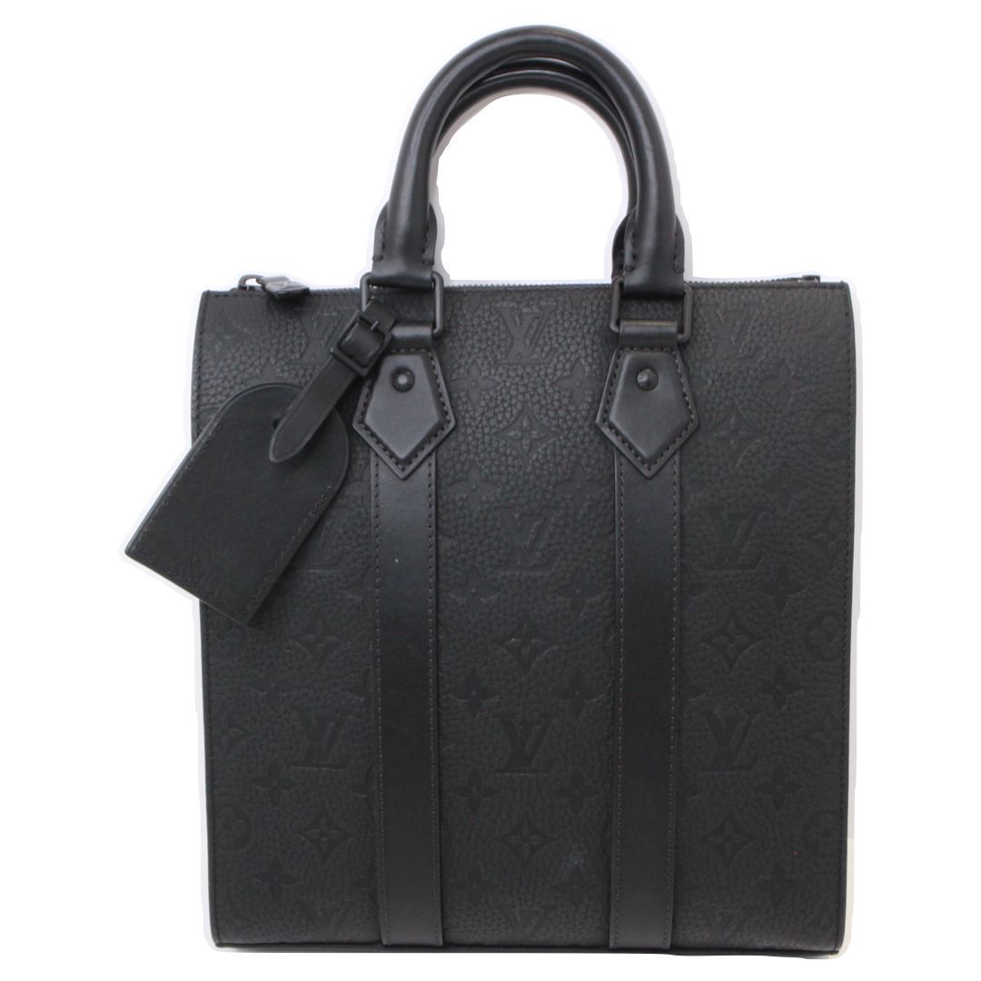 ★【LOUIS VUITTON】ルイ・ヴィトン　M59960　RFID　サックプラ・クロス　ハンドバッグ　2way　ハイブランド　メンズ　ユニセックス　ブラック金具　ビジネス　カジュアル