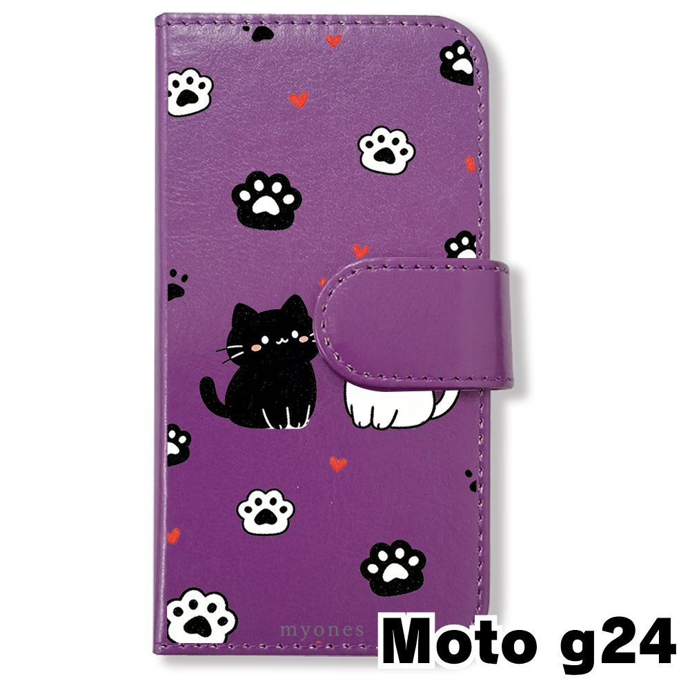 新品未使用】 moto g24 (XT2423-5) Motorola 手帳型スマホ ケース