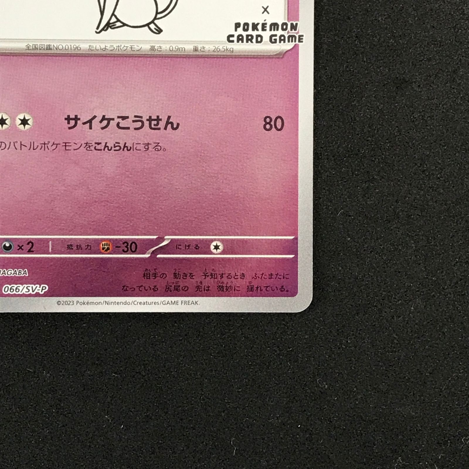 ☆ポケモンカードゲーム YU NAGABA×ポケモンカードゲーム 066/SV/P 