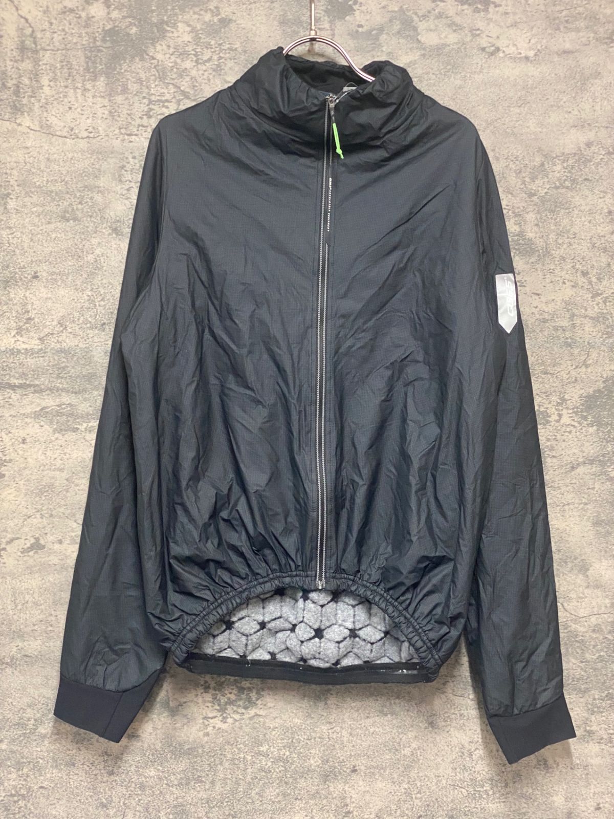 KB642 Q36.5 Mens Adventure Winter Jacket 長袖 サイクルジャケット 黒 L 裏起毛