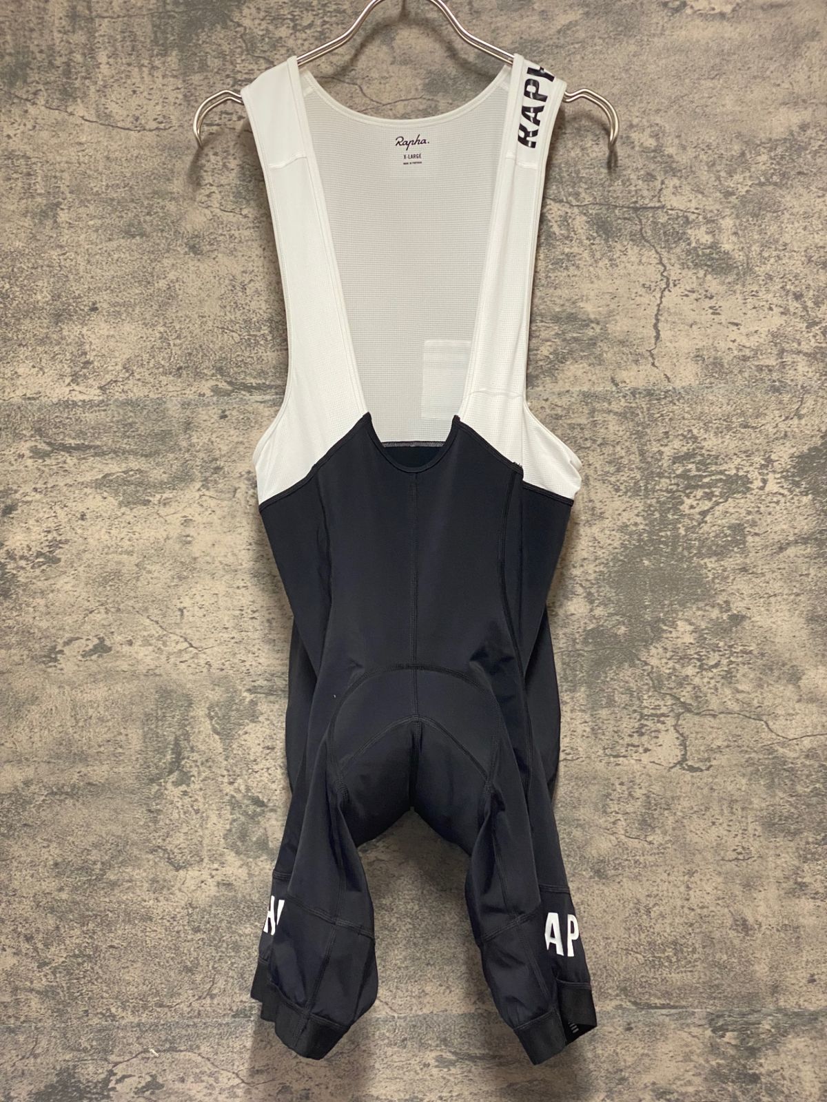 KC677 ラファ Rapha PRO TEAM TRAINING BIB SHORTS ビブショーツ 黒 XL