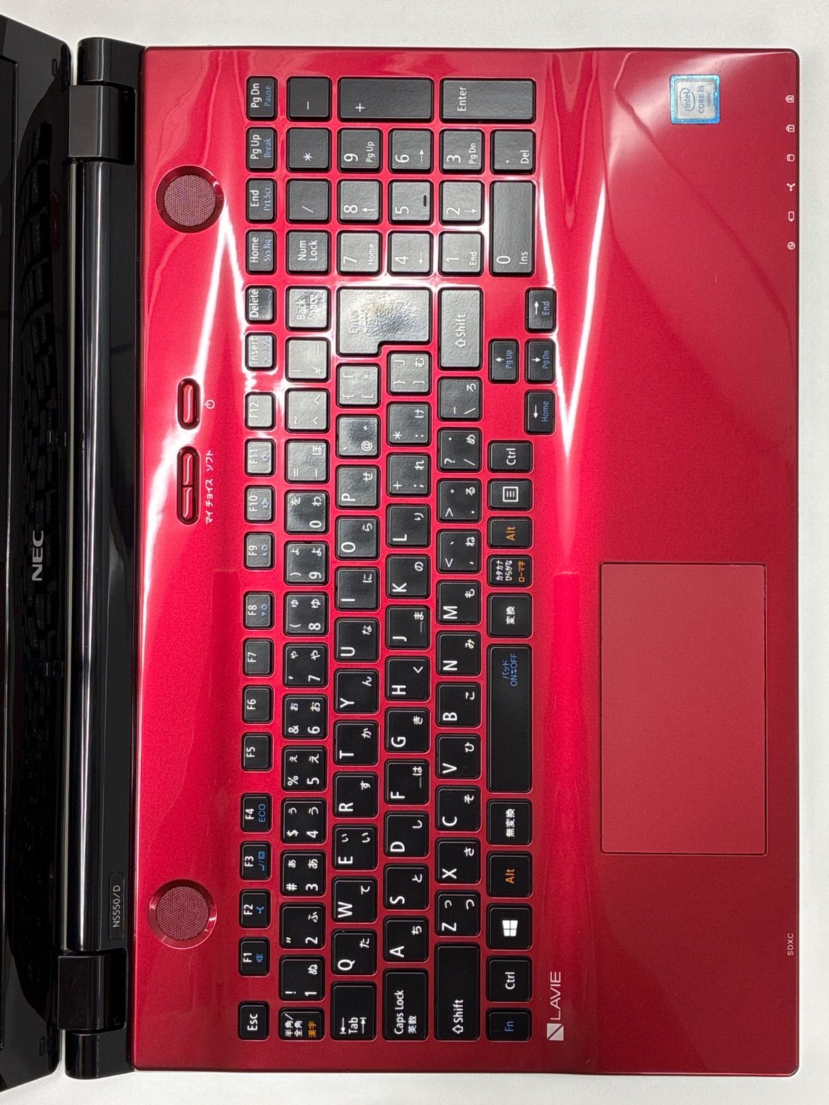 NEC ジャンク Windowsノート本体 全体的に状態が悪い - メルカリ