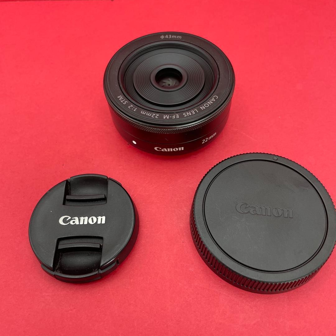 Canon EF-M22mm F2 STM MACRO ブラック 5985B001 EOS M用薄型パン