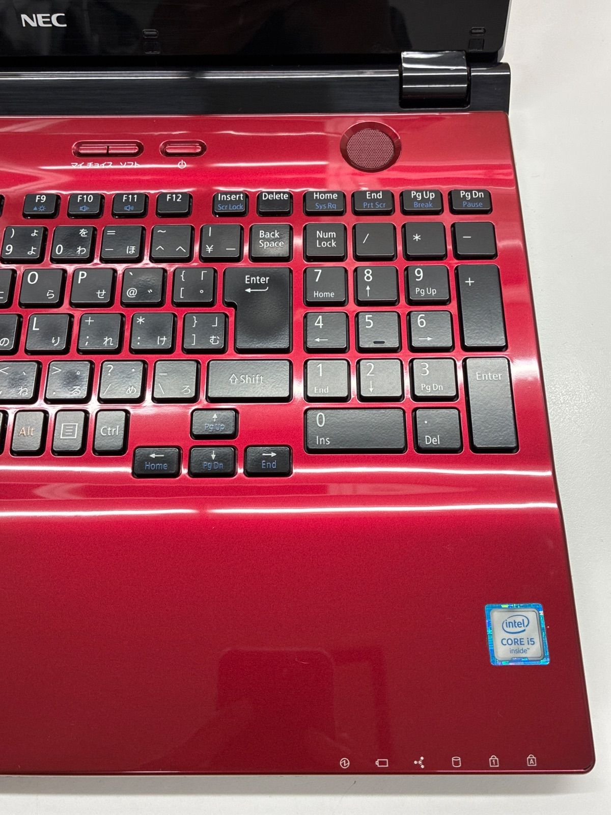 NEC ジャンク Windowsノート本体 全体的に状態が悪い - メルカリ