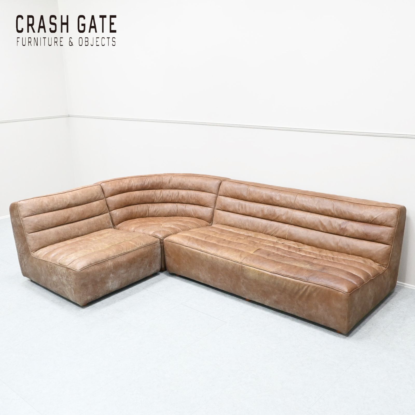 ☆美品☆tabu タブー コーナーソファセット ZEPHYER ゼファー CRASH