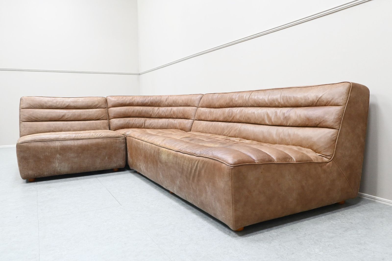 ☆美品☆tabu タブー コーナーソファセット ZEPHYER ゼファー CRASH