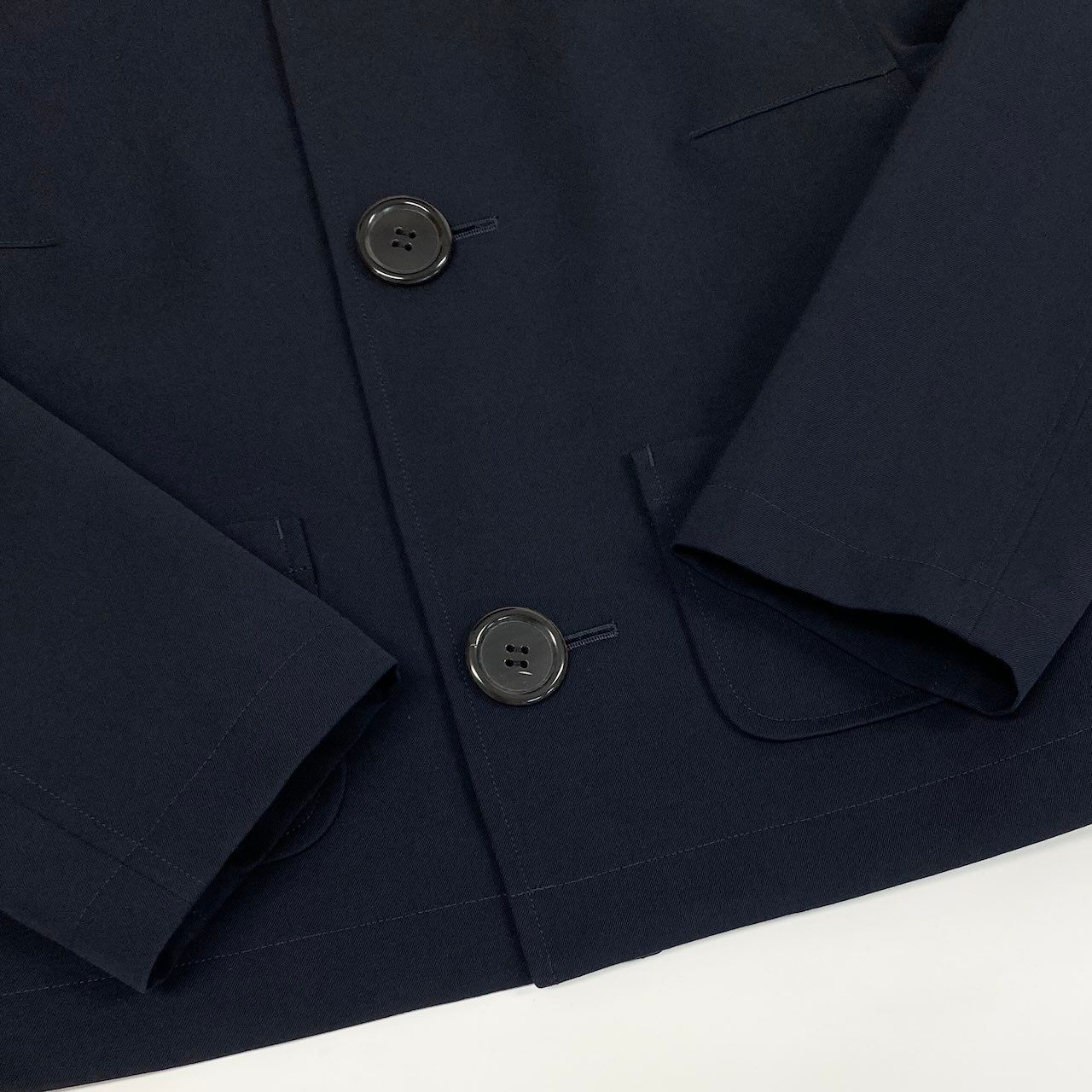 e11 【美品】tricot COMME des GARCONS AD2018 ノーカラージャケット