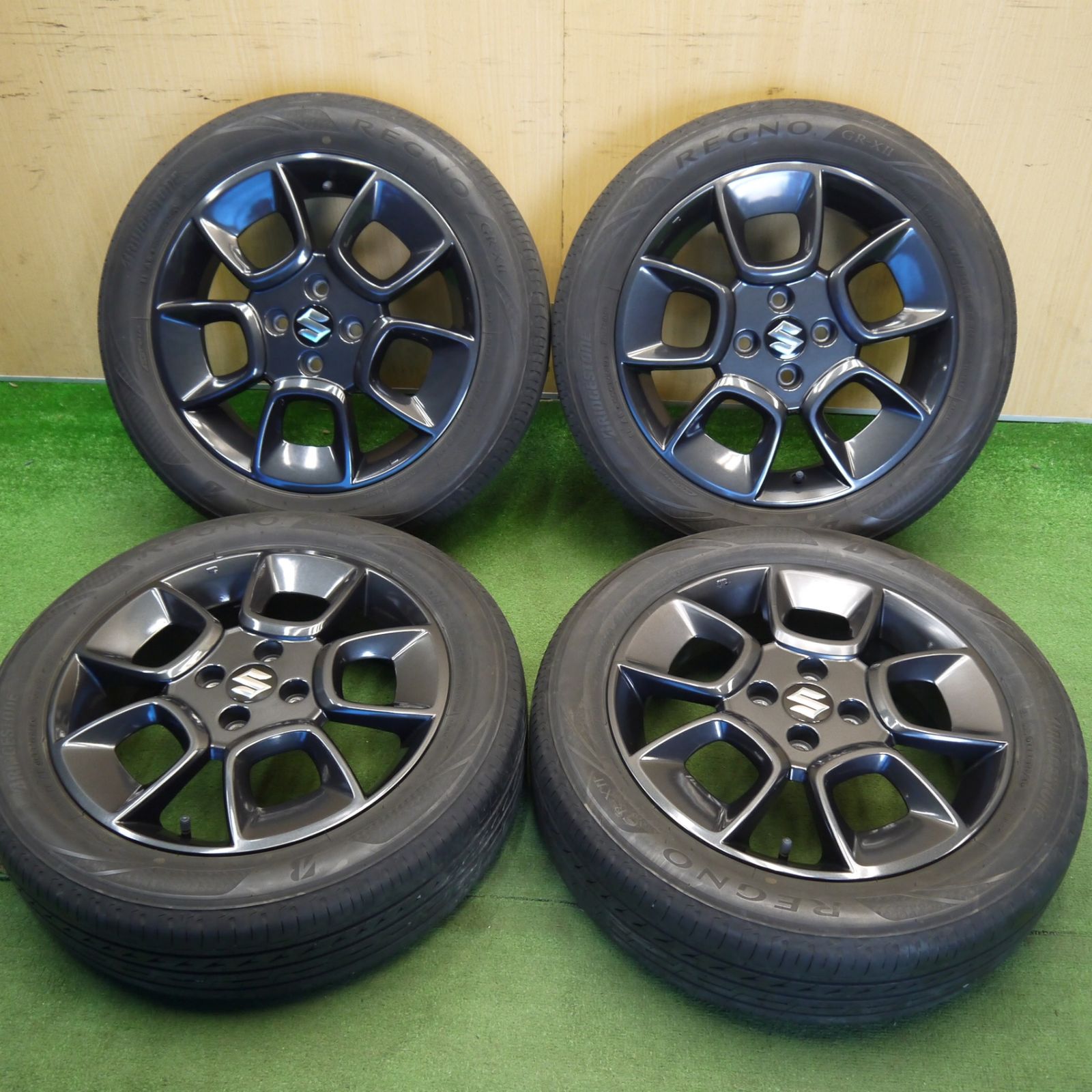 キレイ★スズキ クロスビー イグニス 純正 175/60R16 ブリヂストン レグノ GR-X2 16インチ PCD100/4H★6042709Hノ