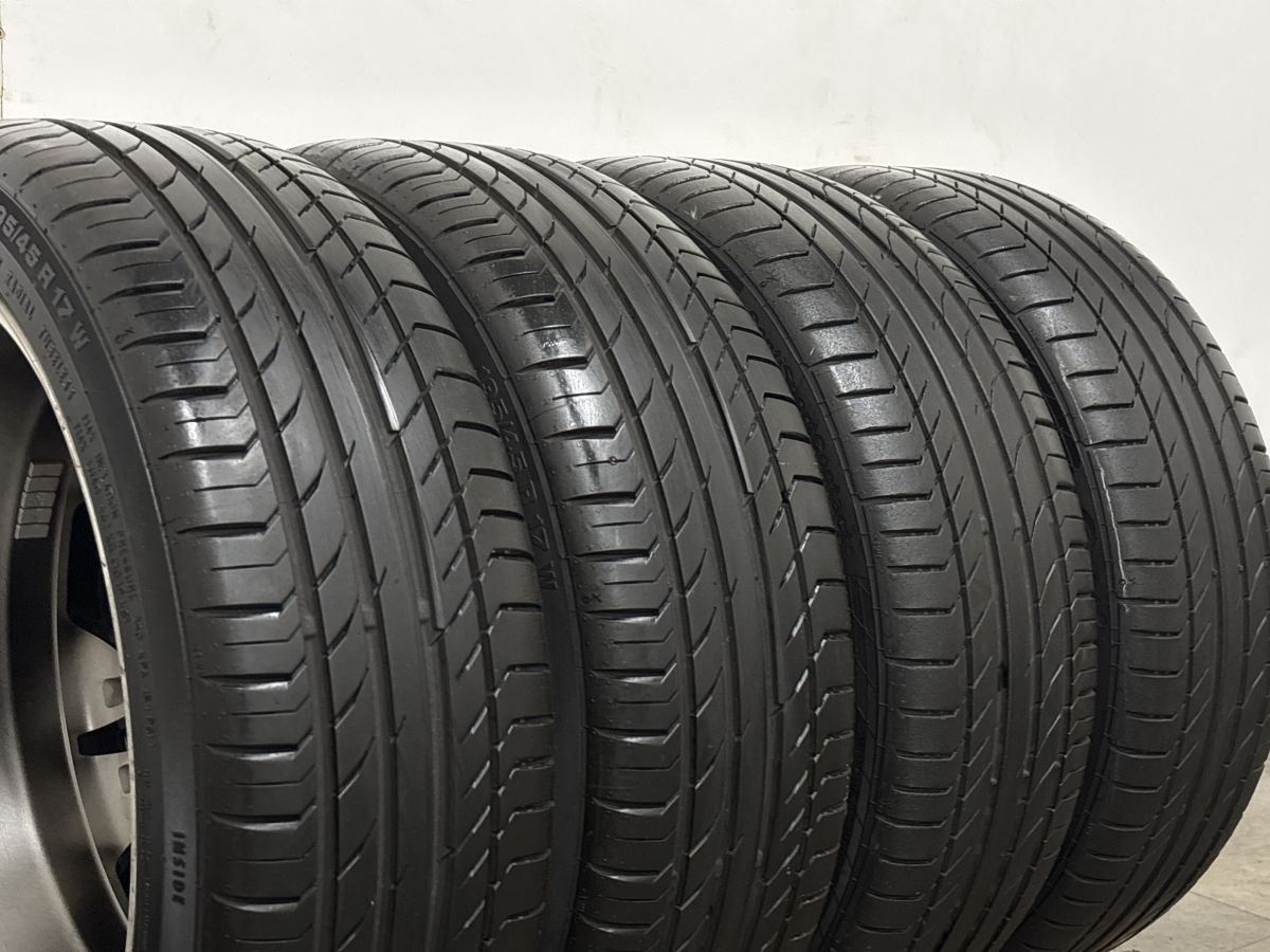 バリ溝】スズキ ZC33S スイフトスポーツ 純正 17in 6.5J +50 PCD114.3