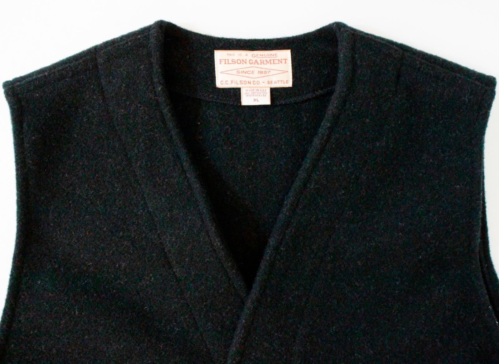 中古】 FILSON メンズベスト ジレ XL FILSON/MACKINAW WOOL VEST 
